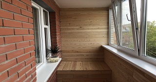 Отделка, остекление, утепление балконов в Полысаево от 210 руб. м/2.