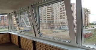 Остекление балкона Полысаево цена от 9973 руб. м/п. за 51 часов